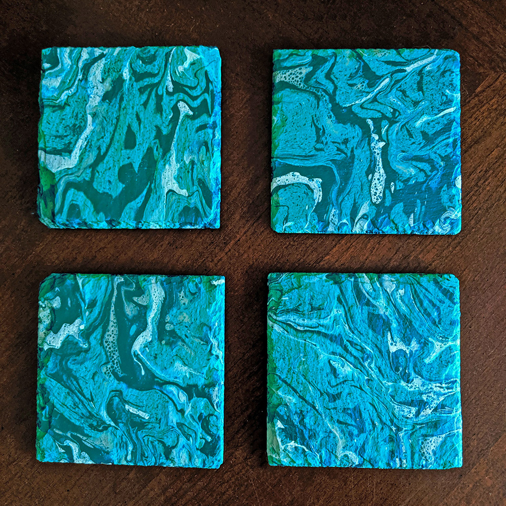 Seafoam Coasters