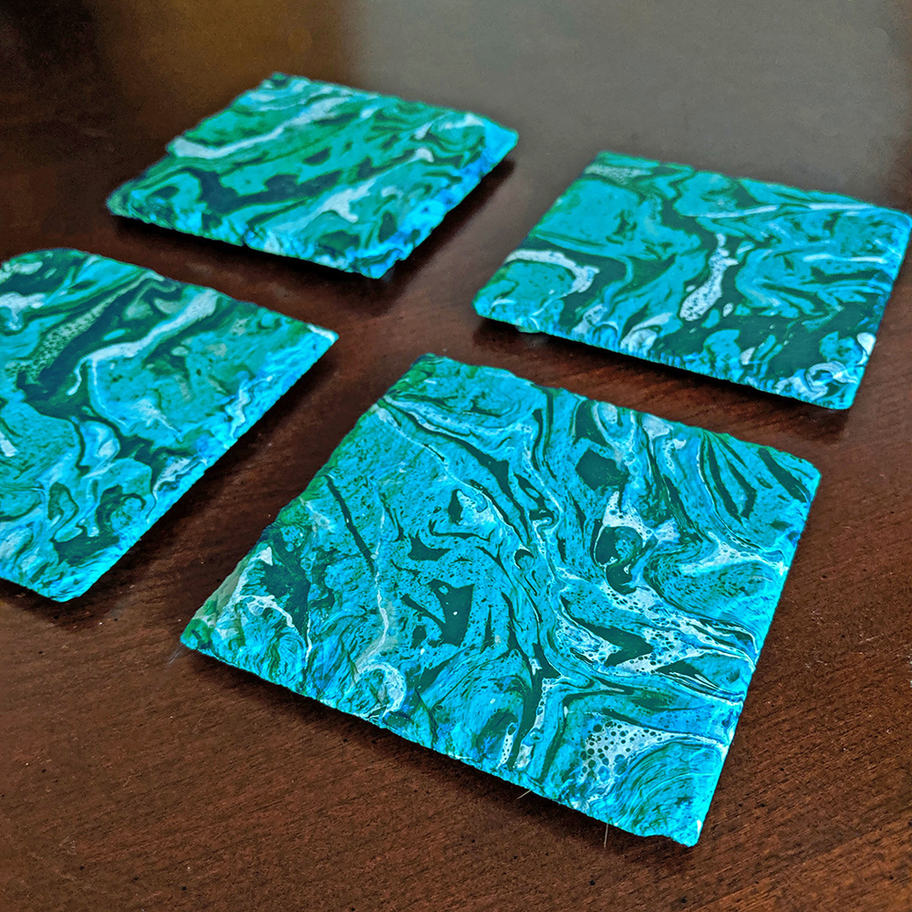 Seafoam Coasters