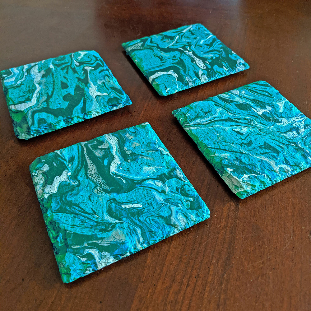 Seafoam Coasters